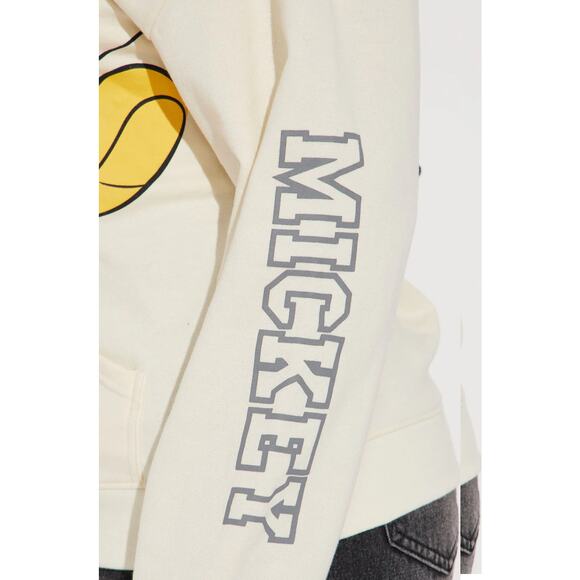 Disney Mickey Mouse Womens Full Zip Hoodie Size Large - Picture 3 of 13